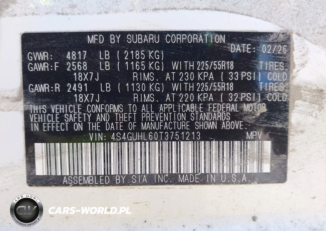 2026 Subaru Crosstrek Limited VIN:4S4GUHL60T3751213 - 9