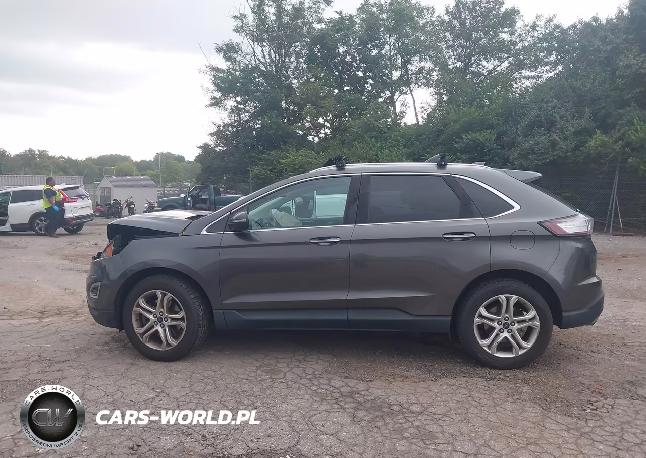2015 Ford Edge Titanium VIN:2FMTK4K93FBB62363 - 14
