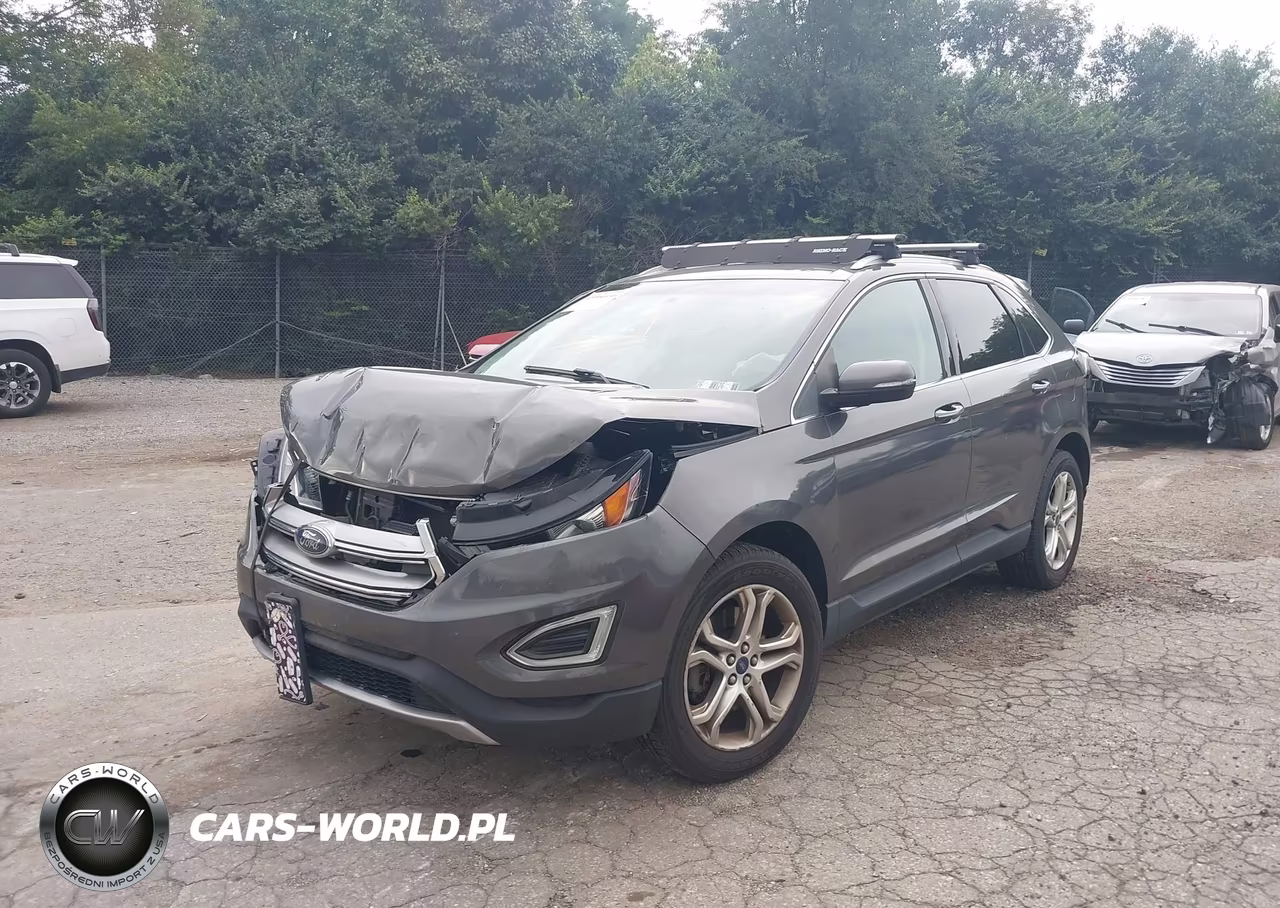 2015 Ford Edge Titanium VIN:2FMTK4K93FBB62363 - 2