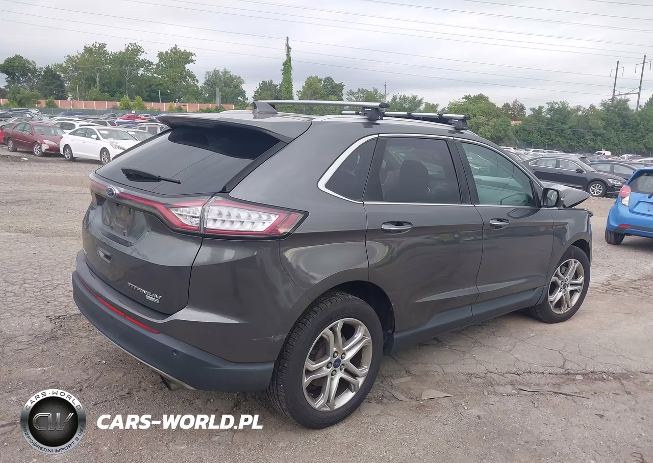 2015 Ford Edge Titanium VIN:2FMTK4K93FBB62363 - 4