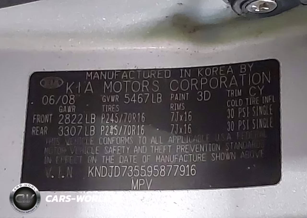 2009 Kia Sorento Lx VIN:KNDJD735595877916 - 9