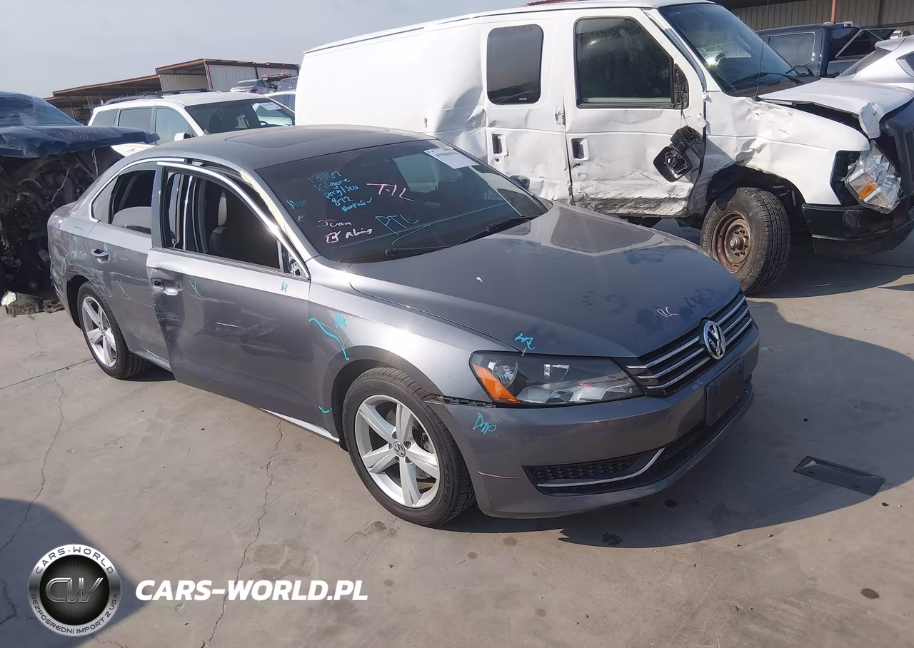 2013 Volkswagen Passat 2.5L Se VIN:1VWBP7A32DC138274 - 1