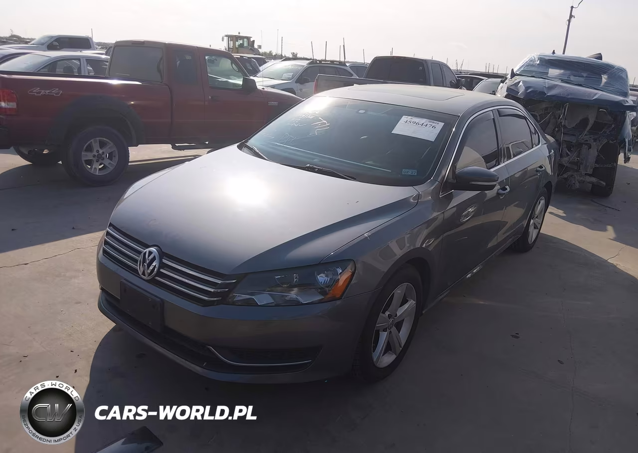 2013 Volkswagen Passat 2.5L Se VIN:1VWBP7A32DC138274 - 2