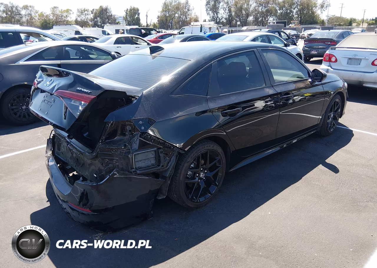 2025 Honda Civic Sport VIN:2HGFE2F50SH527580 - 4