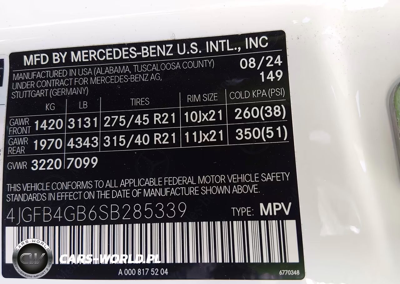 2025 Mercedes-Benz Gle 450E 4Matic VIN:4JGFB4GB6SB285339 - 9