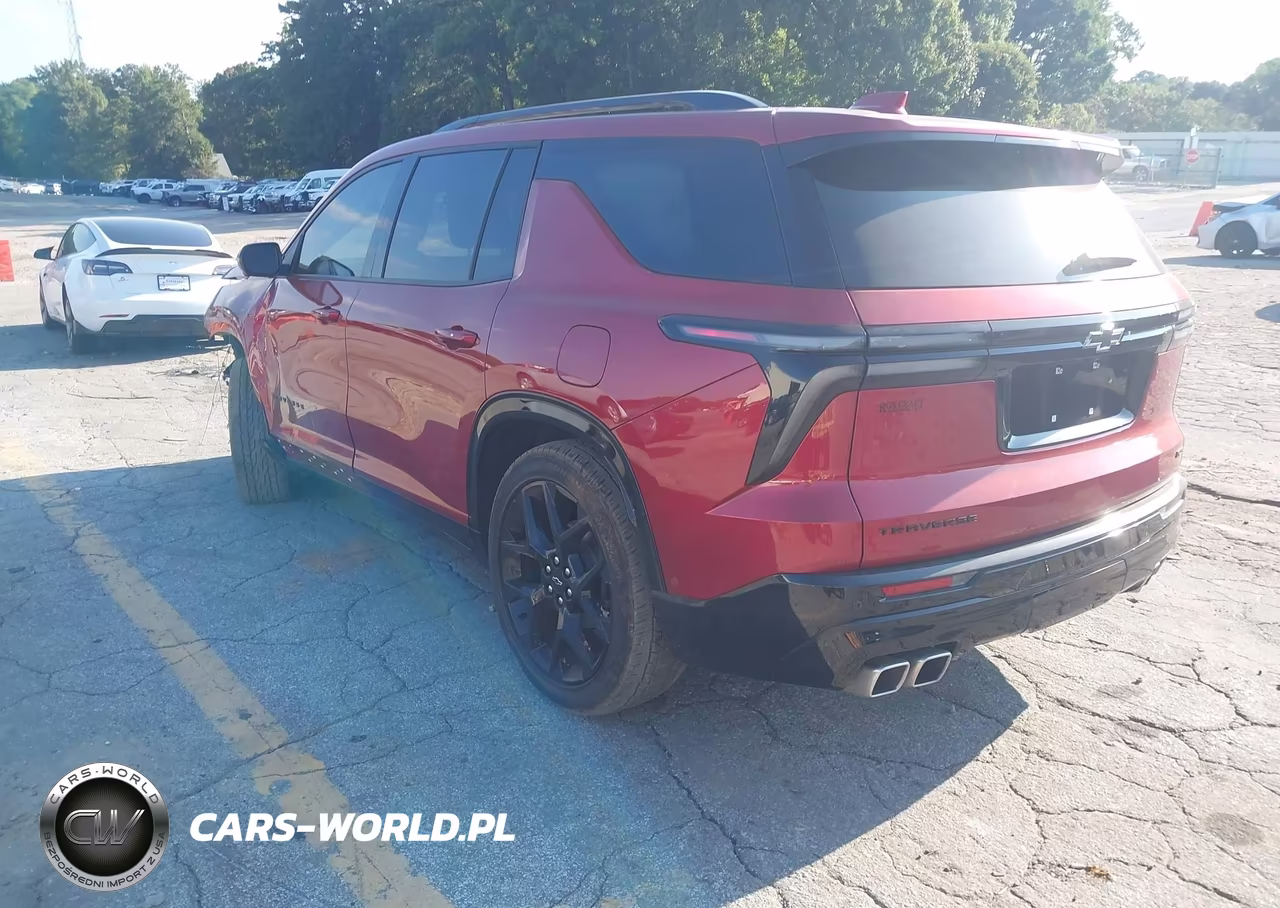 2026 Chevrolet Traverse Fwd Rs VIN:1GNERLKS3TJ101700 - 3