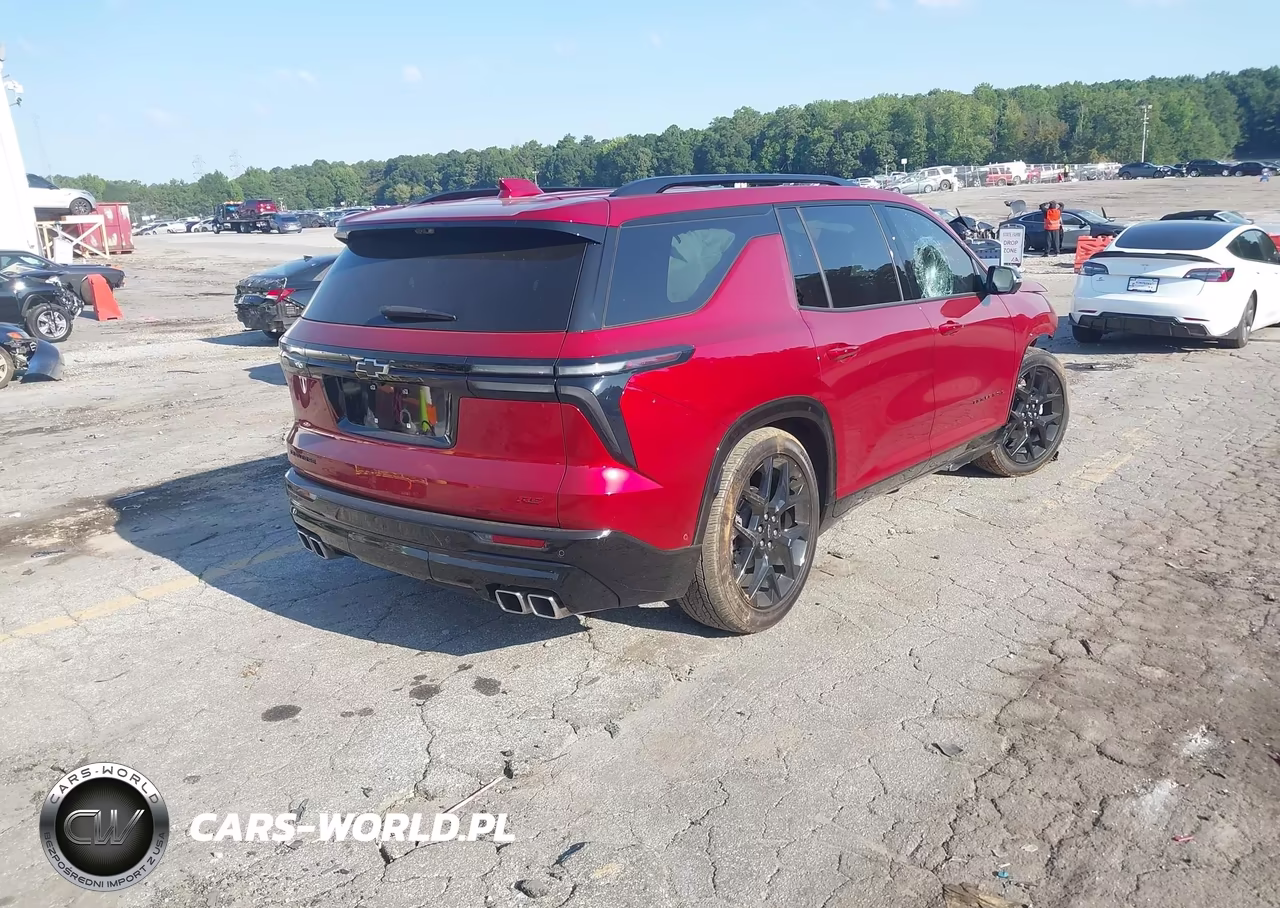2026 Chevrolet Traverse Fwd Rs VIN:1GNERLKS3TJ101700 - 4