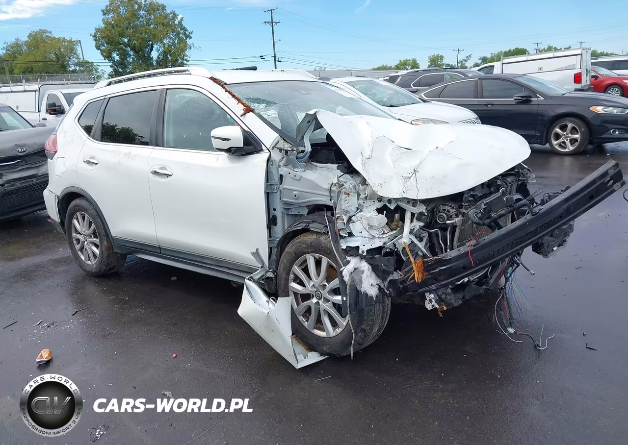 2019 Nissan Rogue Sv VIN:KNMAT2MT4KP531398 - 1