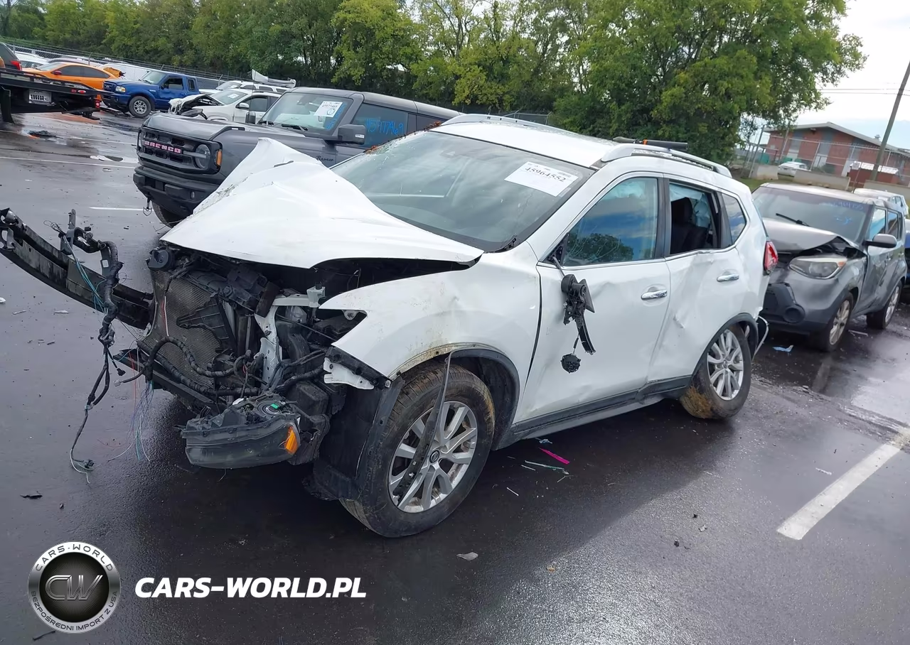 2019 Nissan Rogue Sv VIN:KNMAT2MT4KP531398 - 2