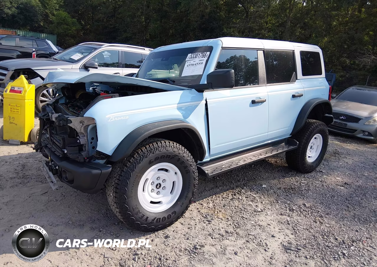 2025 Ford Bronco Heritage VIN:1FMEE4DPXSLB40642 - 2