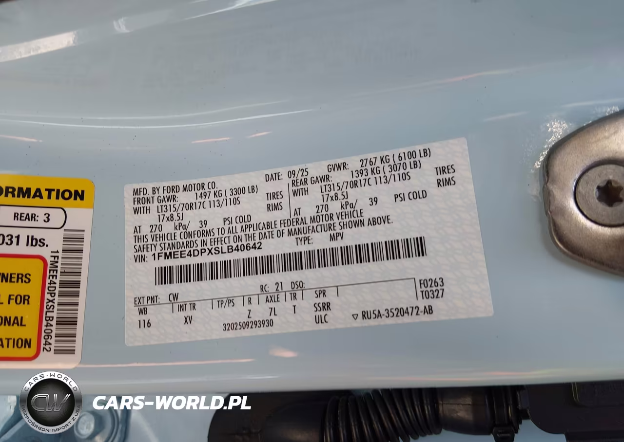 2025 Ford Bronco Heritage VIN:1FMEE4DPXSLB40642 - 9