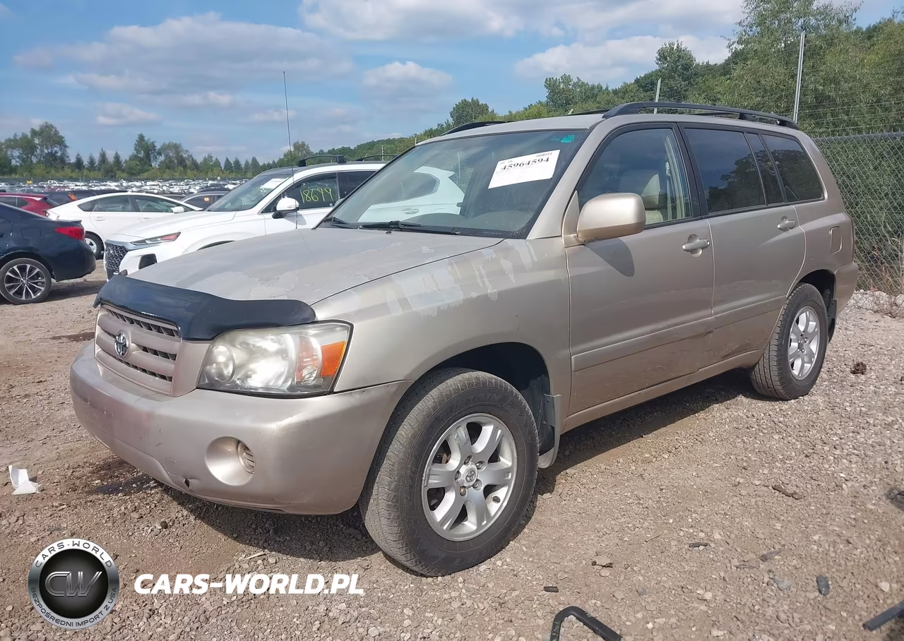 2006 Toyota Highlander VIN:JTEGD21A260132350 - 2