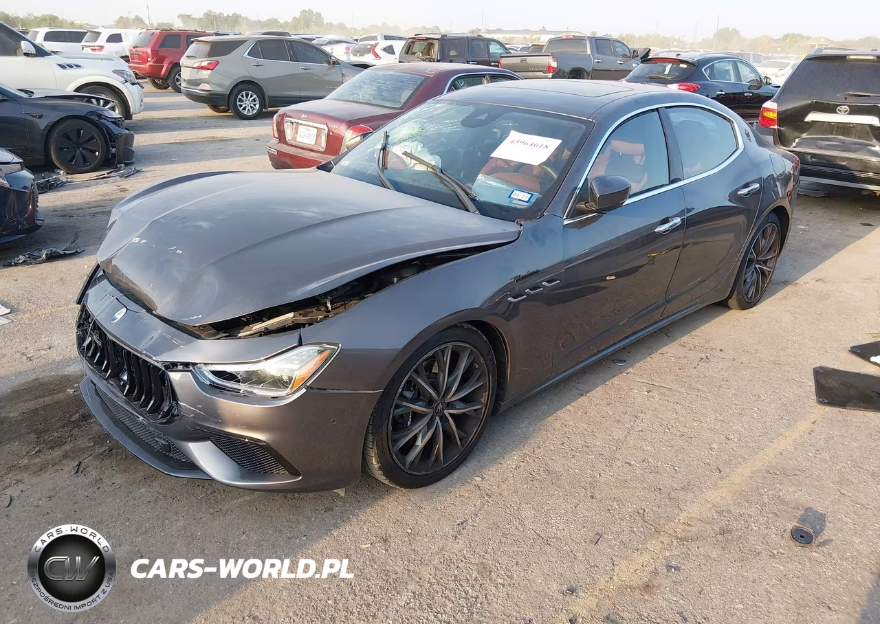 2023 Maserati Ghibli Modena VIN:ZAM57YSM4PX417232 - 2
