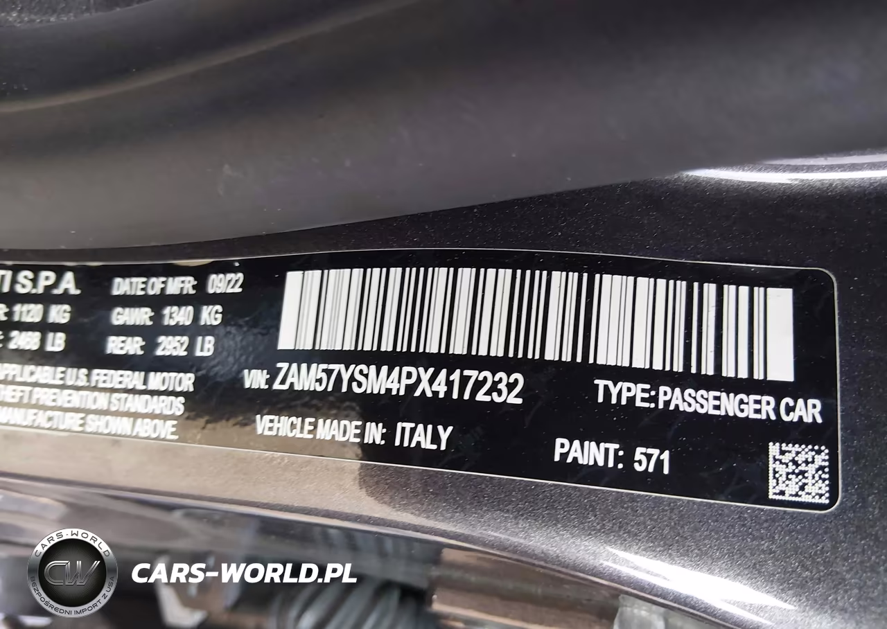 2023 Maserati Ghibli Modena VIN:ZAM57YSM4PX417232 - 9