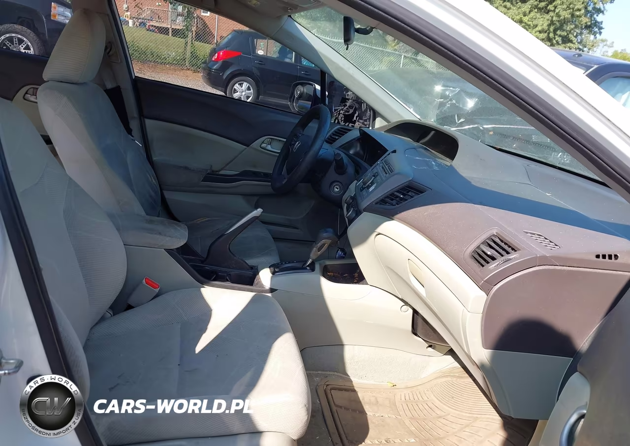 2012 Honda Civic Lx VIN:2HGFB2F59CH300401 - 5