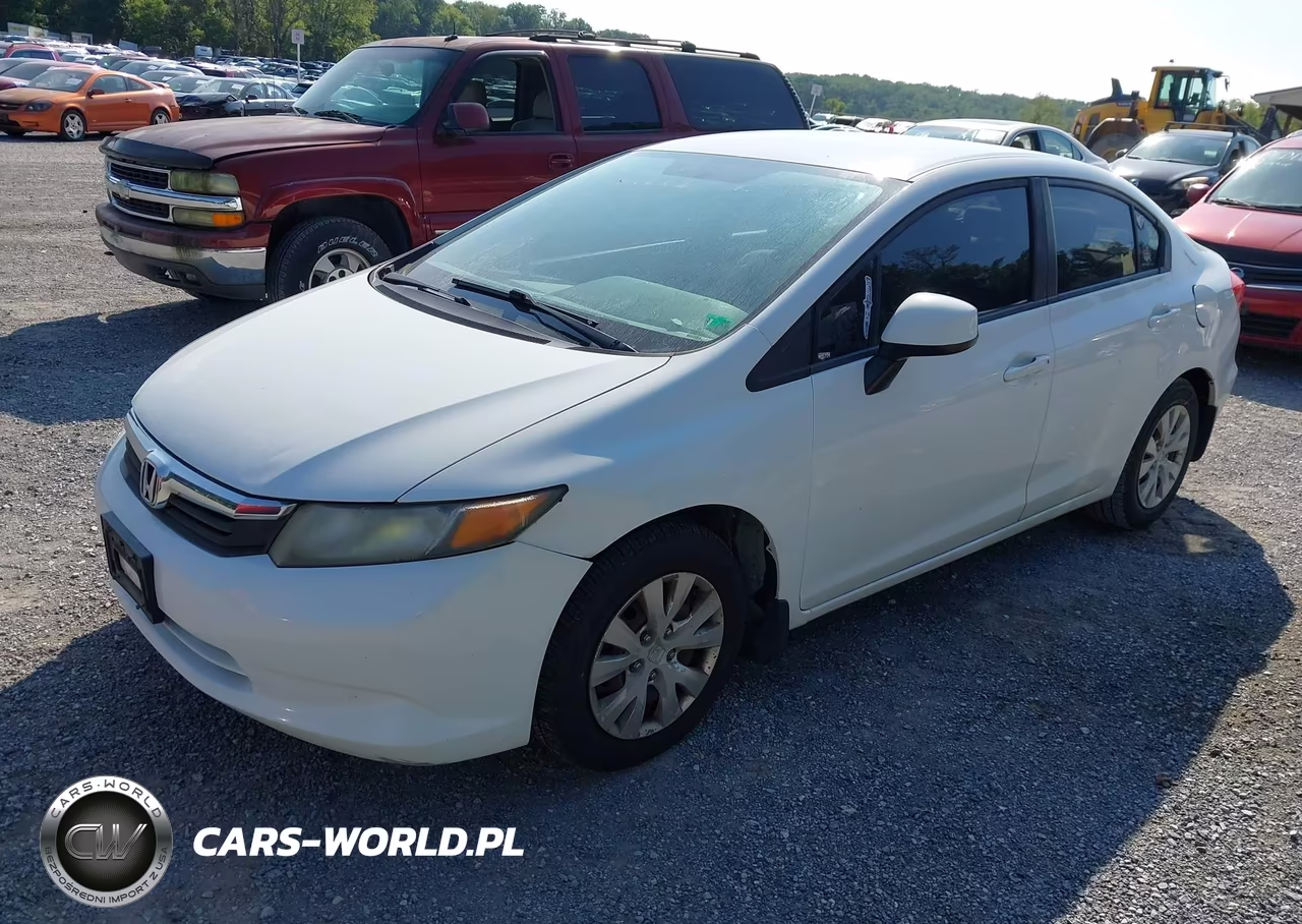 2012 Honda Civic Lx VIN:2HGFB2F59CH300401 - 6