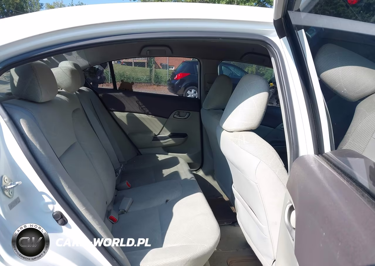 2012 Honda Civic Lx VIN:2HGFB2F59CH300401 - 8