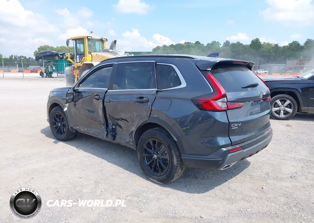2025 Honda Cr-V Hybrid Sport-L VIN:7FARS6H89SE008007 - 3