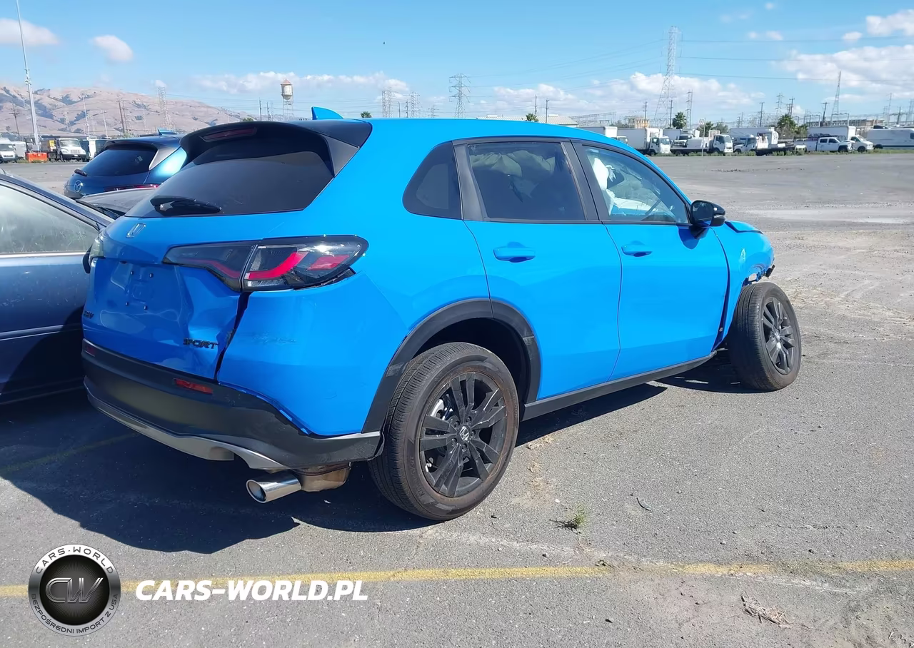 2026 Honda Hr-V 2Wd Sport VIN:3CZRZ1H57TM722421 - 4