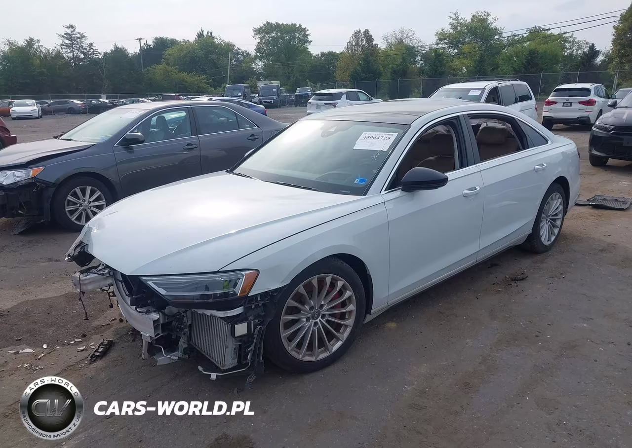 2020 Audi A8 L 60 Tfsi Quattro Tiptronic VIN:WAU8EAF8XLN004424 - 2