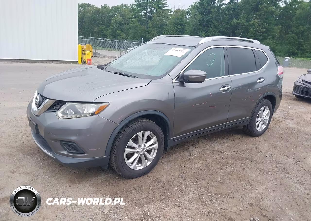 2014 Nissan Rogue Sv VIN:5N1AT2MV6EC792007 - 2
