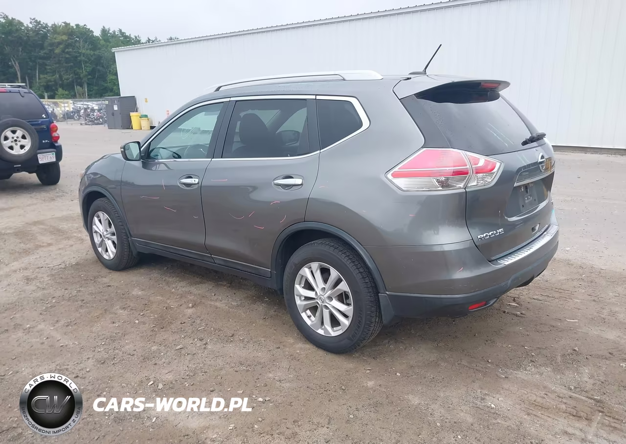 2014 Nissan Rogue Sv VIN:5N1AT2MV6EC792007 - 3