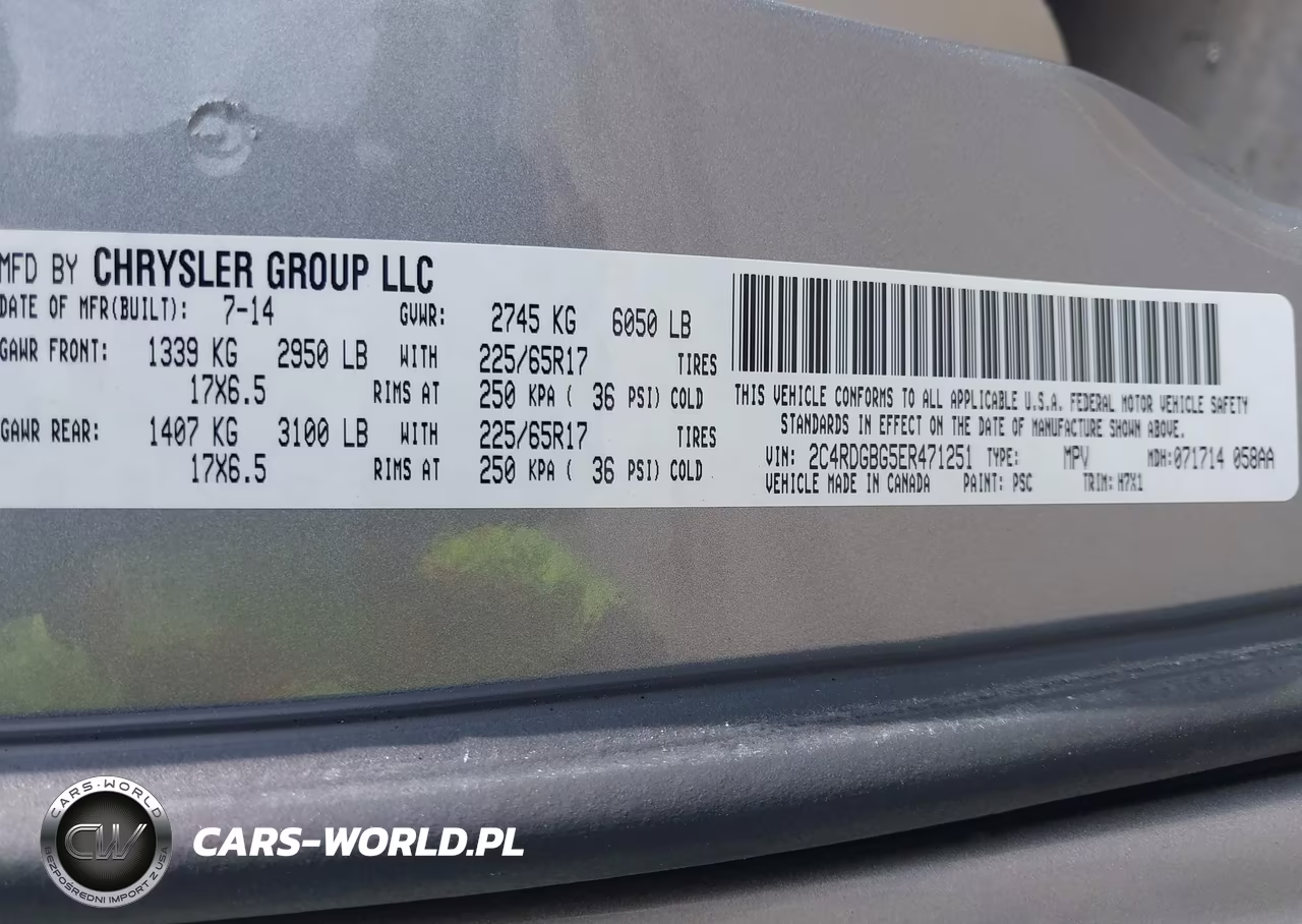 2014 Dodge Grand Caravan Se VIN:2C4RDGBG5ER471251 - 9