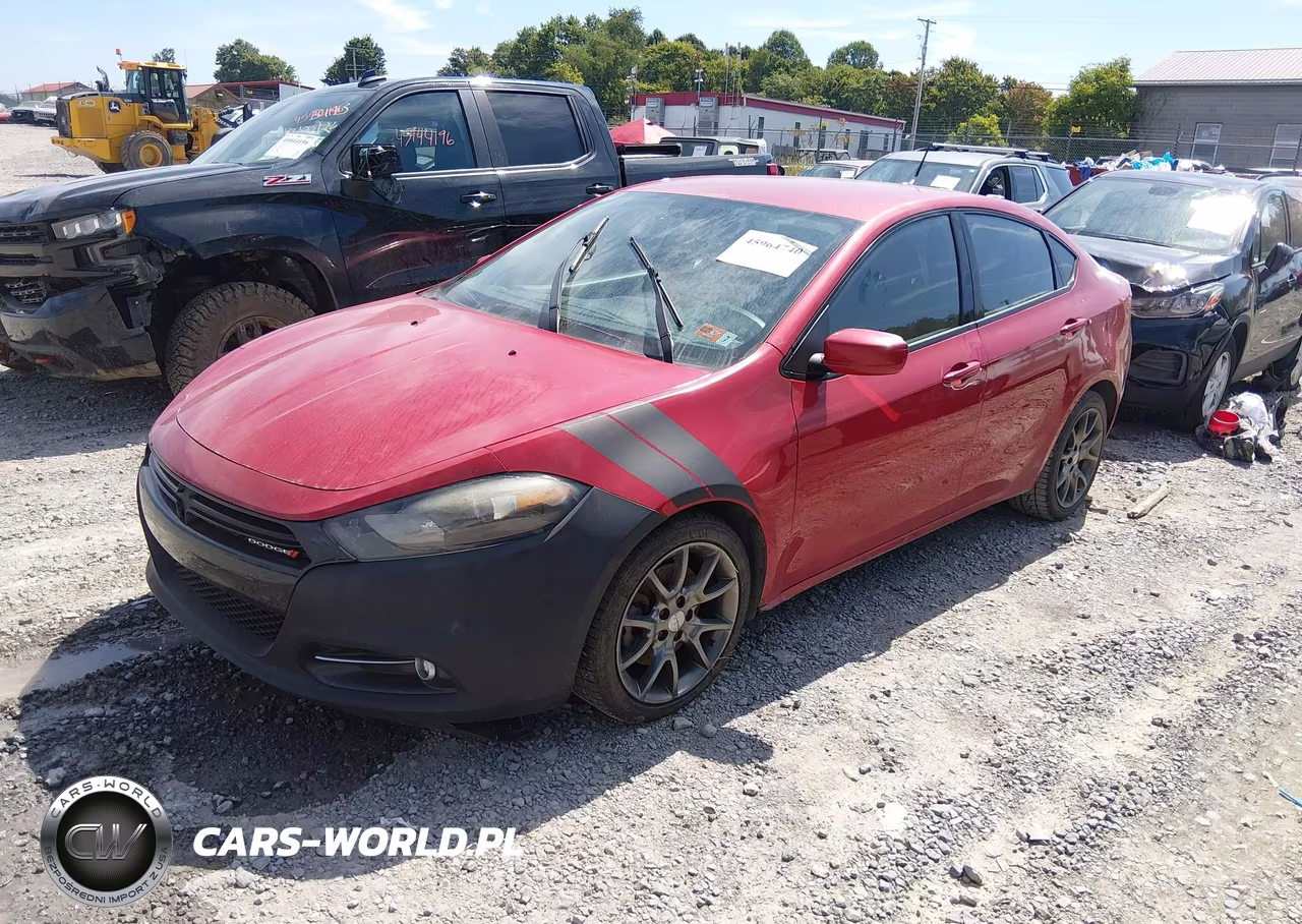 2013 Dodge Dart Sxt VIN:1C3CDFBA6DD304236 - 2