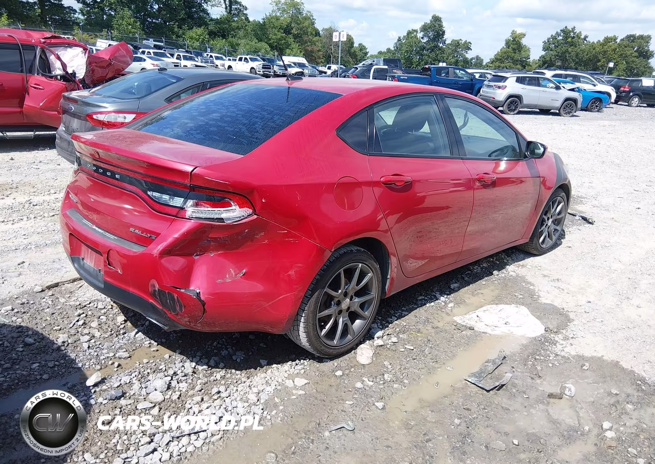 2013 Dodge Dart Sxt VIN:1C3CDFBA6DD304236 - 4
