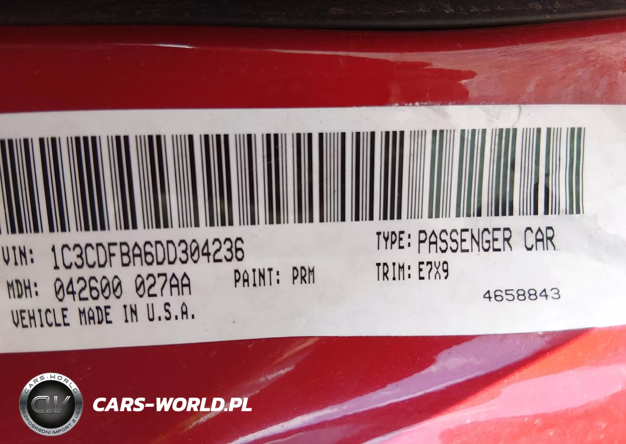 2013 Dodge Dart Sxt VIN:1C3CDFBA6DD304236 - 9