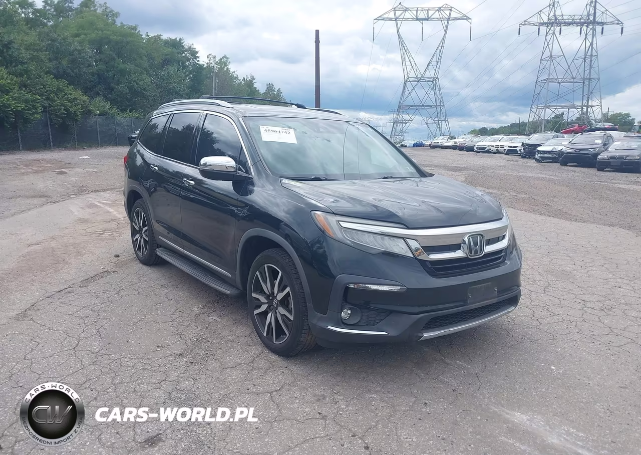 2019 Honda Pilot Elite VIN:5FNYF6H0XKB019801 - 1