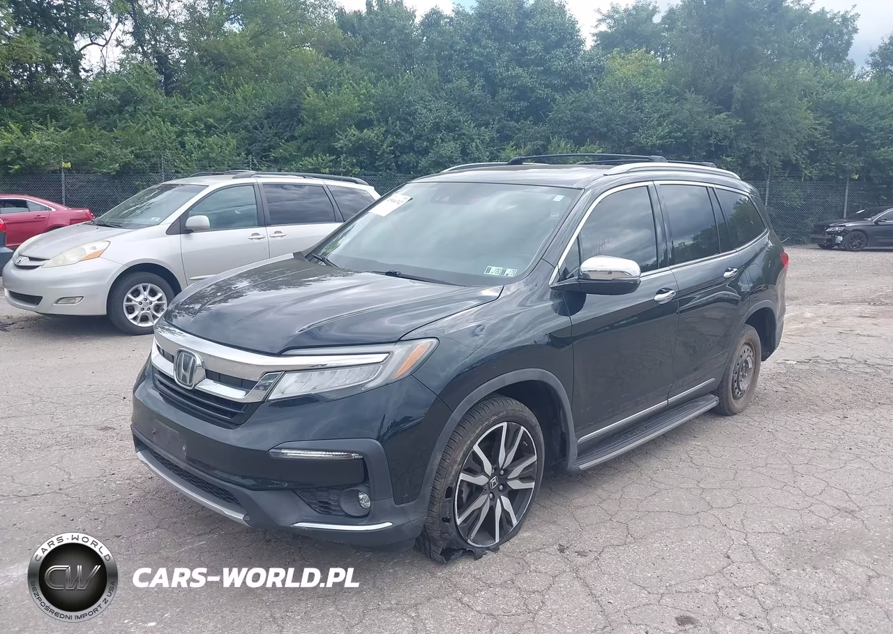 2019 Honda Pilot Elite VIN:5FNYF6H0XKB019801 - 2