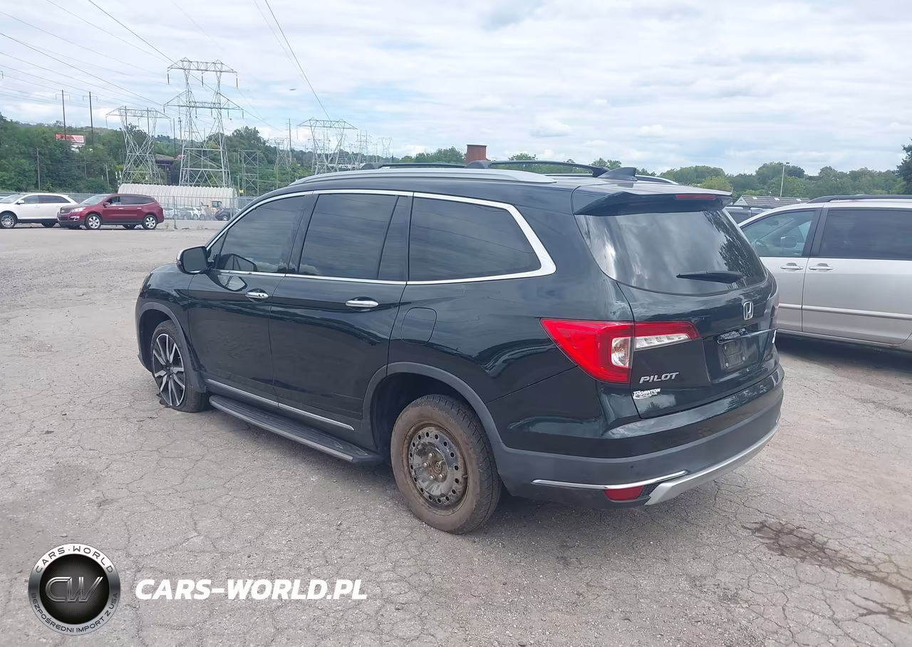 2019 Honda Pilot Elite VIN:5FNYF6H0XKB019801 - 3