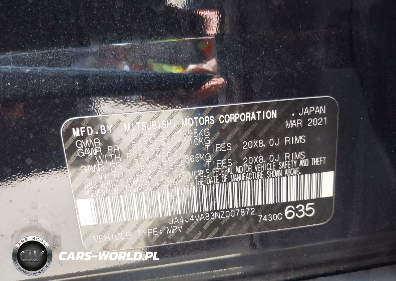 2022 Mitsubishi Outlander Sel 2.5 S-Awc-Sel Launch Edition S-Awc-Sel Special Edition S-Awc VIN:JA4J4VA83NZ007872 - 9