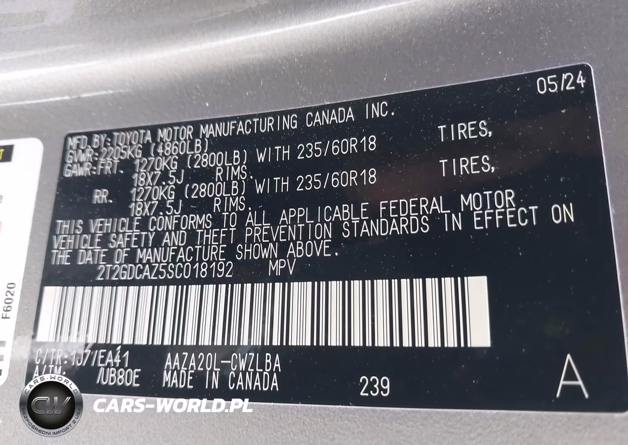 2025 Lexus Nx 250 Premium VIN:2T2GDCAZ5SC018192 - 9