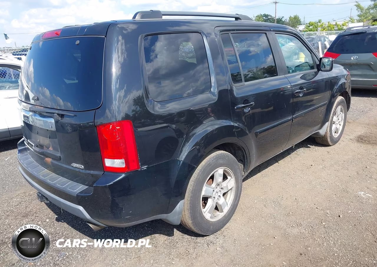 2010 Honda Pilot Ex-L VIN:5FNYF4H57AB013338 - 4