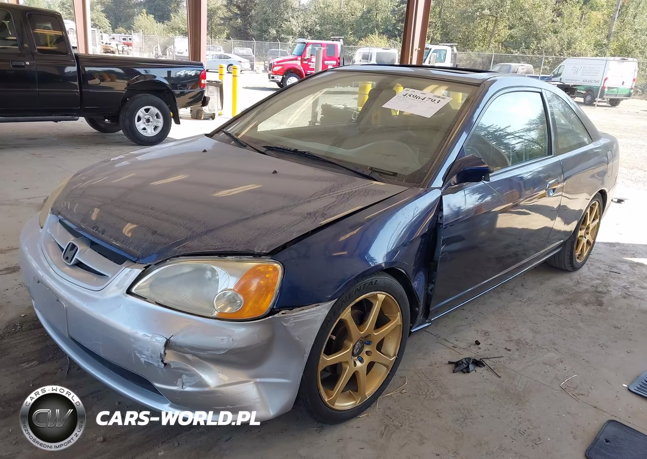 2002 Honda Civic Ex VIN:1HGEM21912L106043 - 2