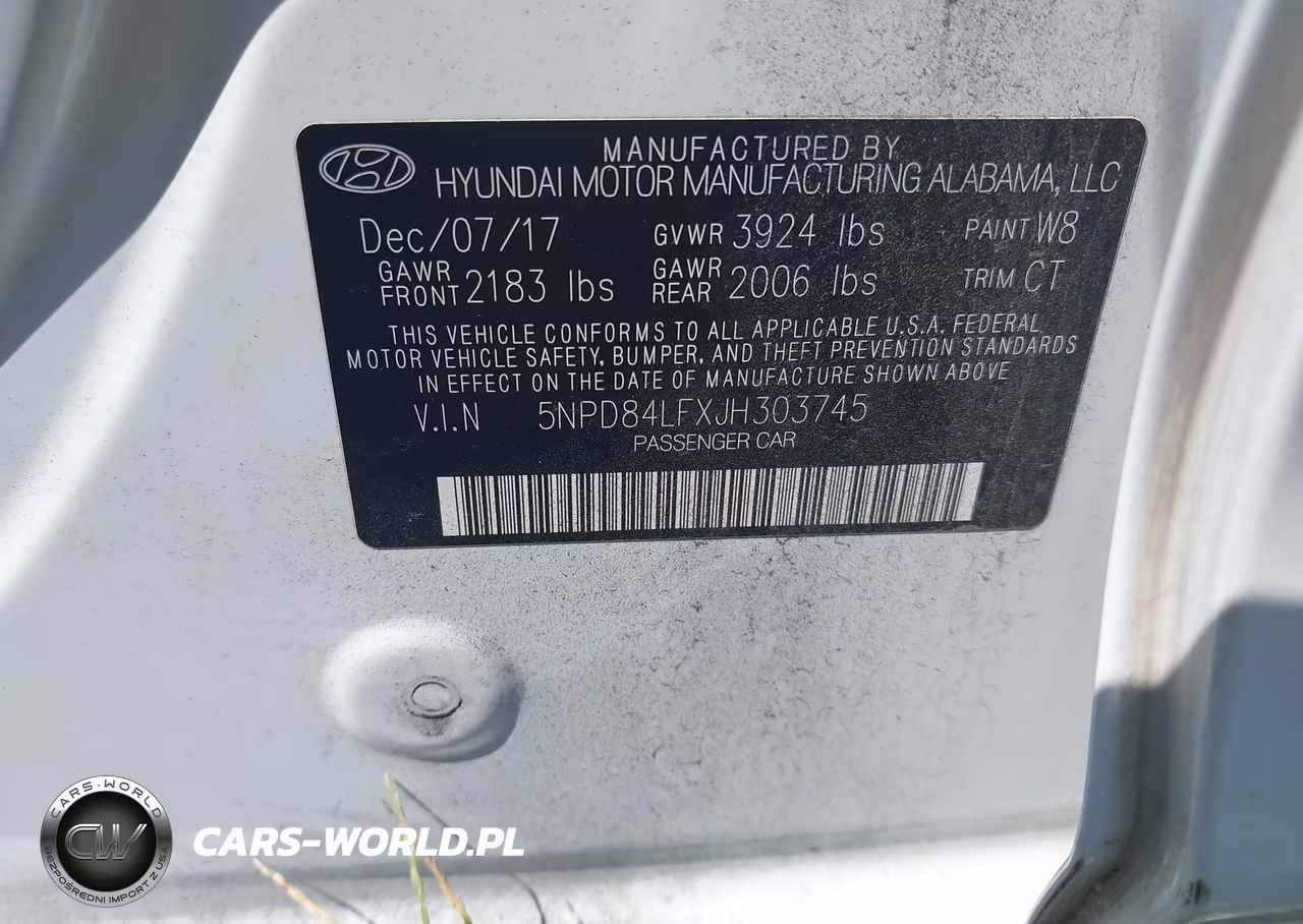 2018 Hyundai Elantra Sel VIN:5NPD84LFXJH303745 - 9