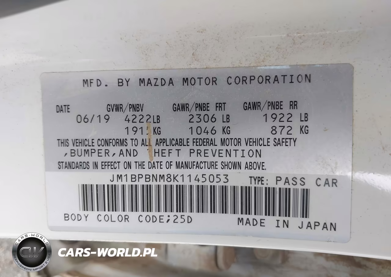 2019 Mazda Mazda3 Premium Package VIN:JM1BPBNM8K1145053 - 9