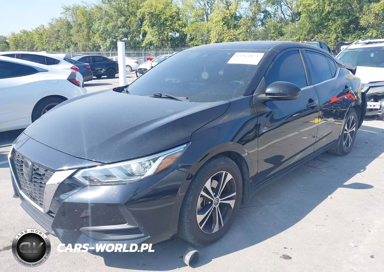 2021 Nissan Sentra Sv Xtronic Cvt VIN:3N1AB8CV0MY250129 - 2