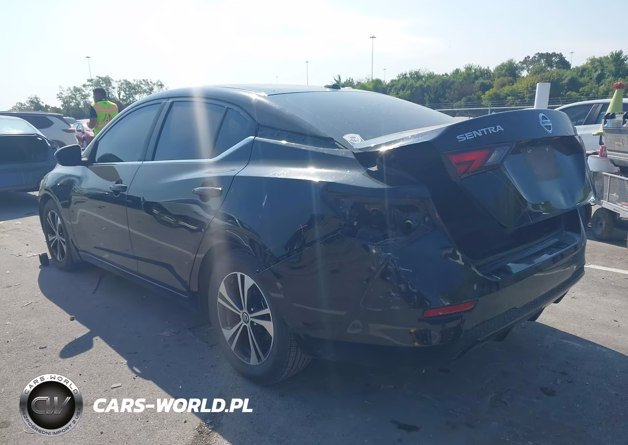 2021 Nissan Sentra Sv Xtronic Cvt VIN:3N1AB8CV0MY250129 - 3