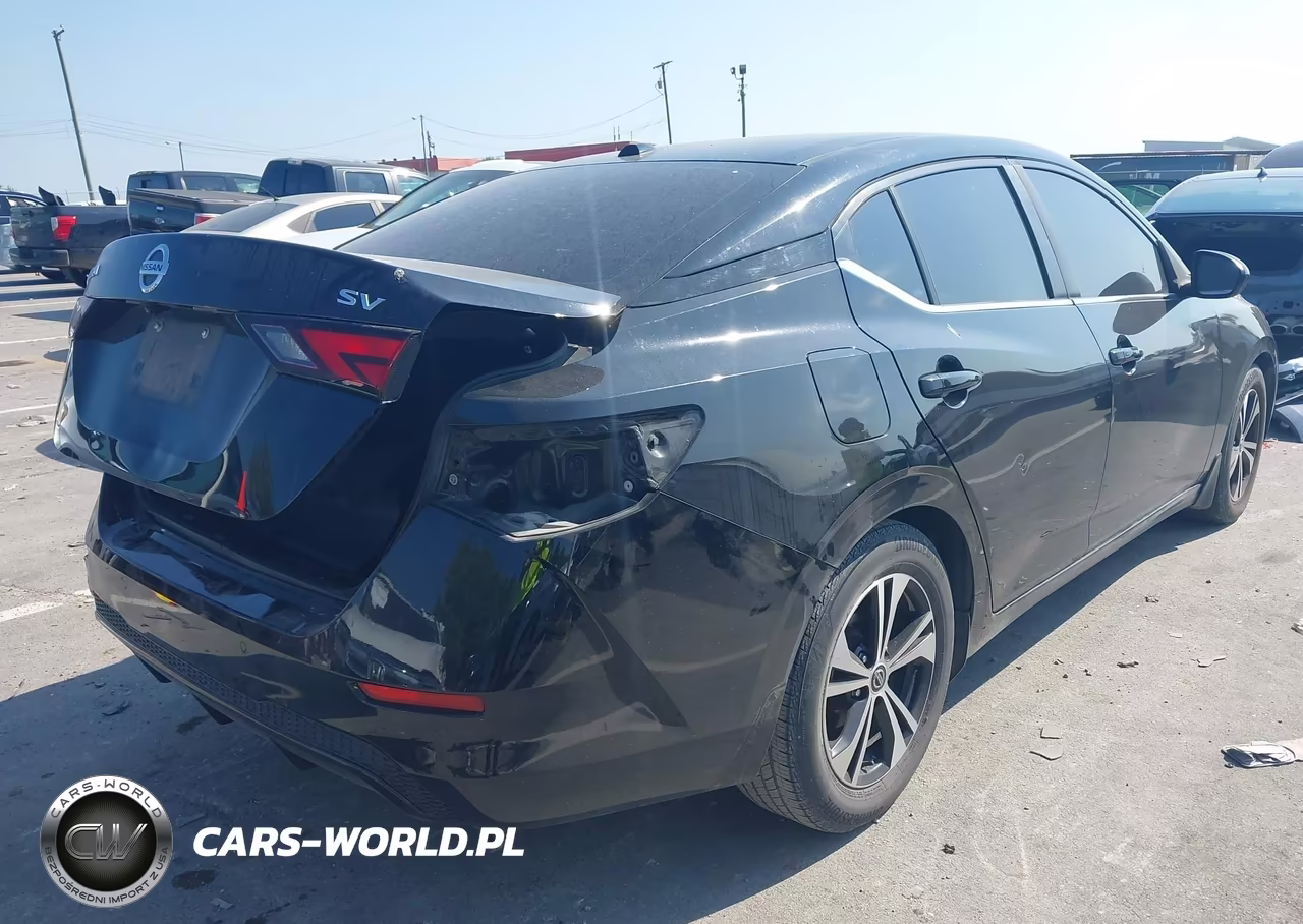 2021 Nissan Sentra Sv Xtronic Cvt VIN:3N1AB8CV0MY250129 - 4