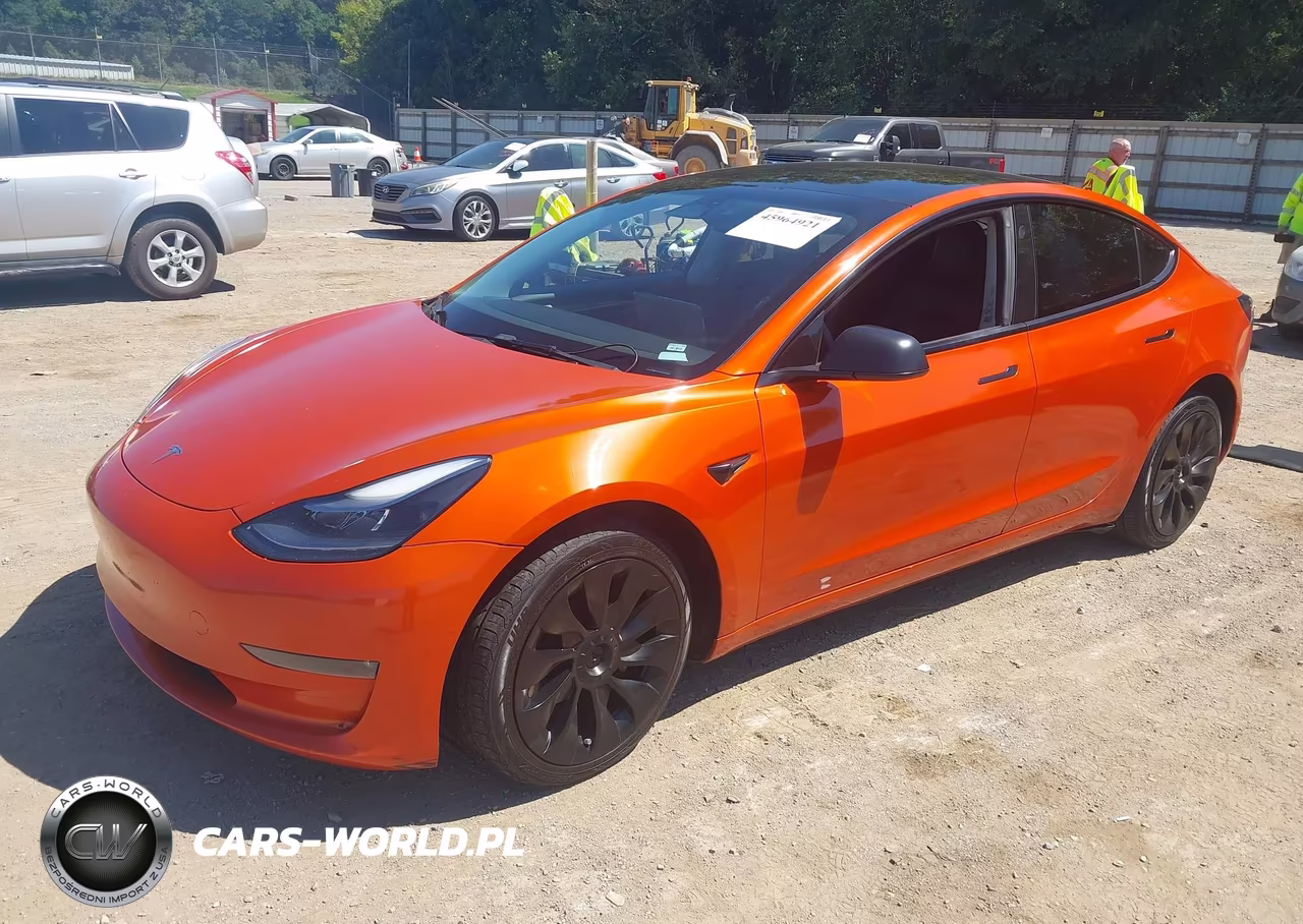 2022 Tesla Model 3 Long Range Dual Motor All-Wheel Drive VIN:5YJ3E1EB1NF322699 - 2