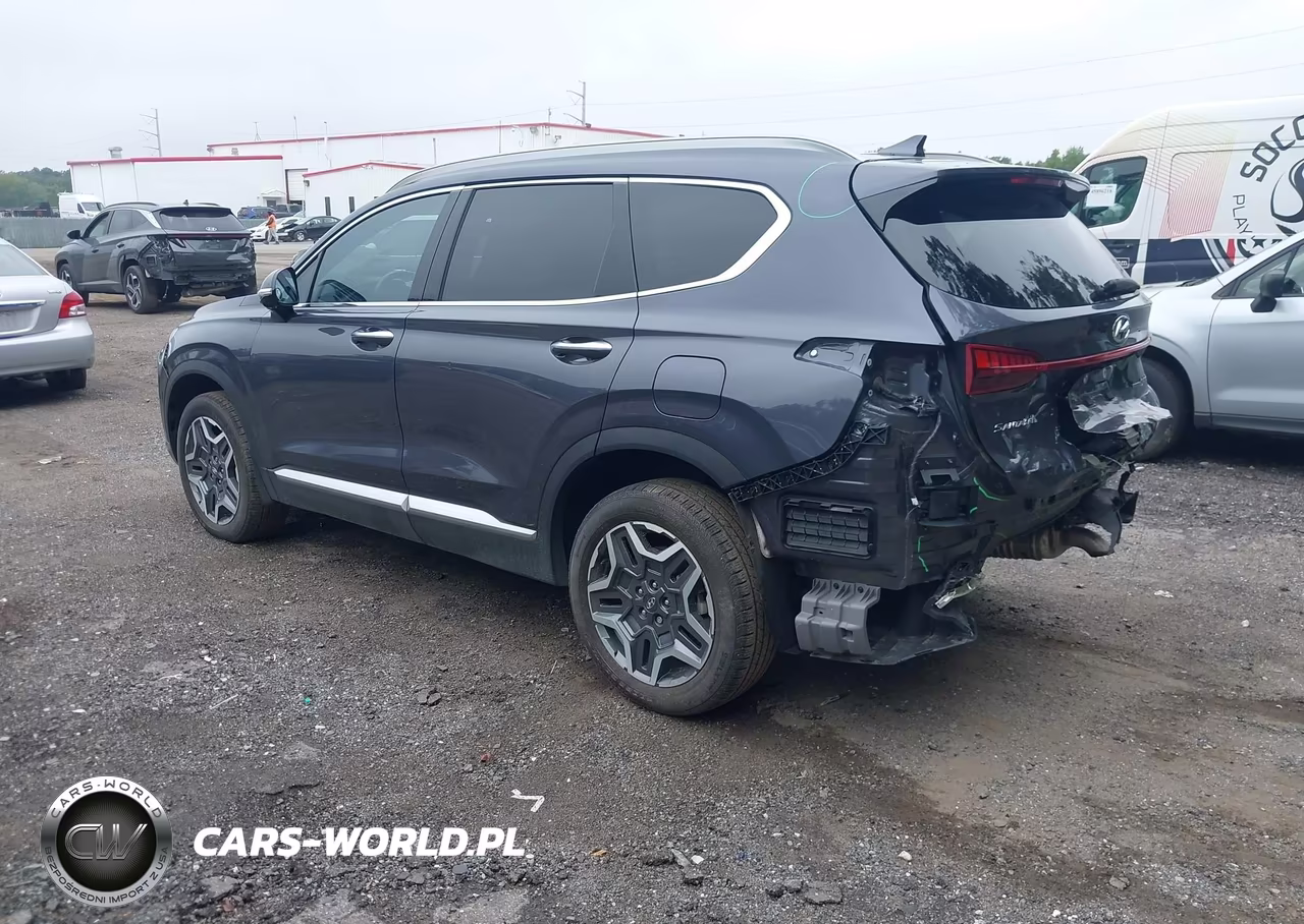 2022 Hyundai Santa Fe Hybrid Limited VIN:KM8S5DA11NU016289 - 3