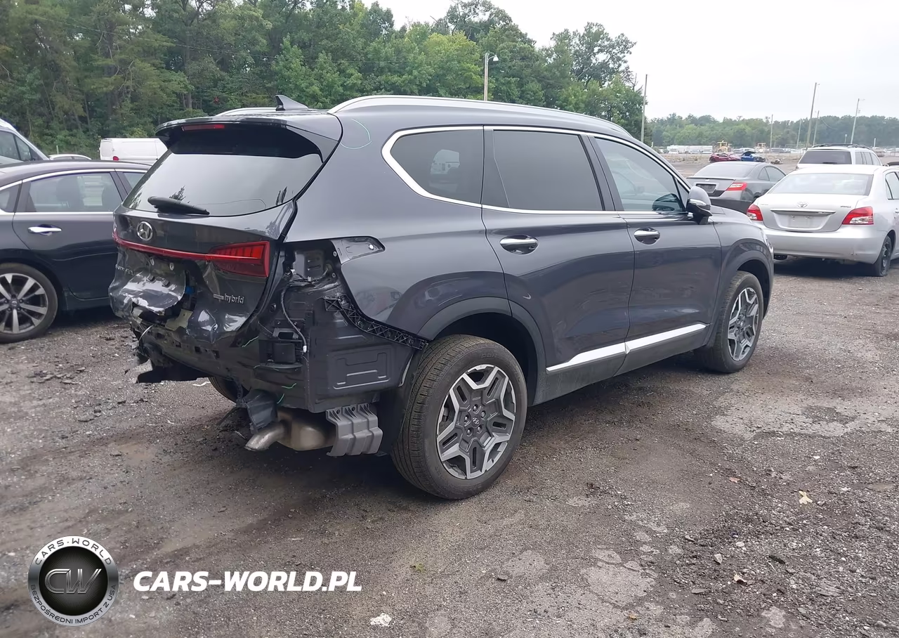 2022 Hyundai Santa Fe Hybrid Limited VIN:KM8S5DA11NU016289 - 4