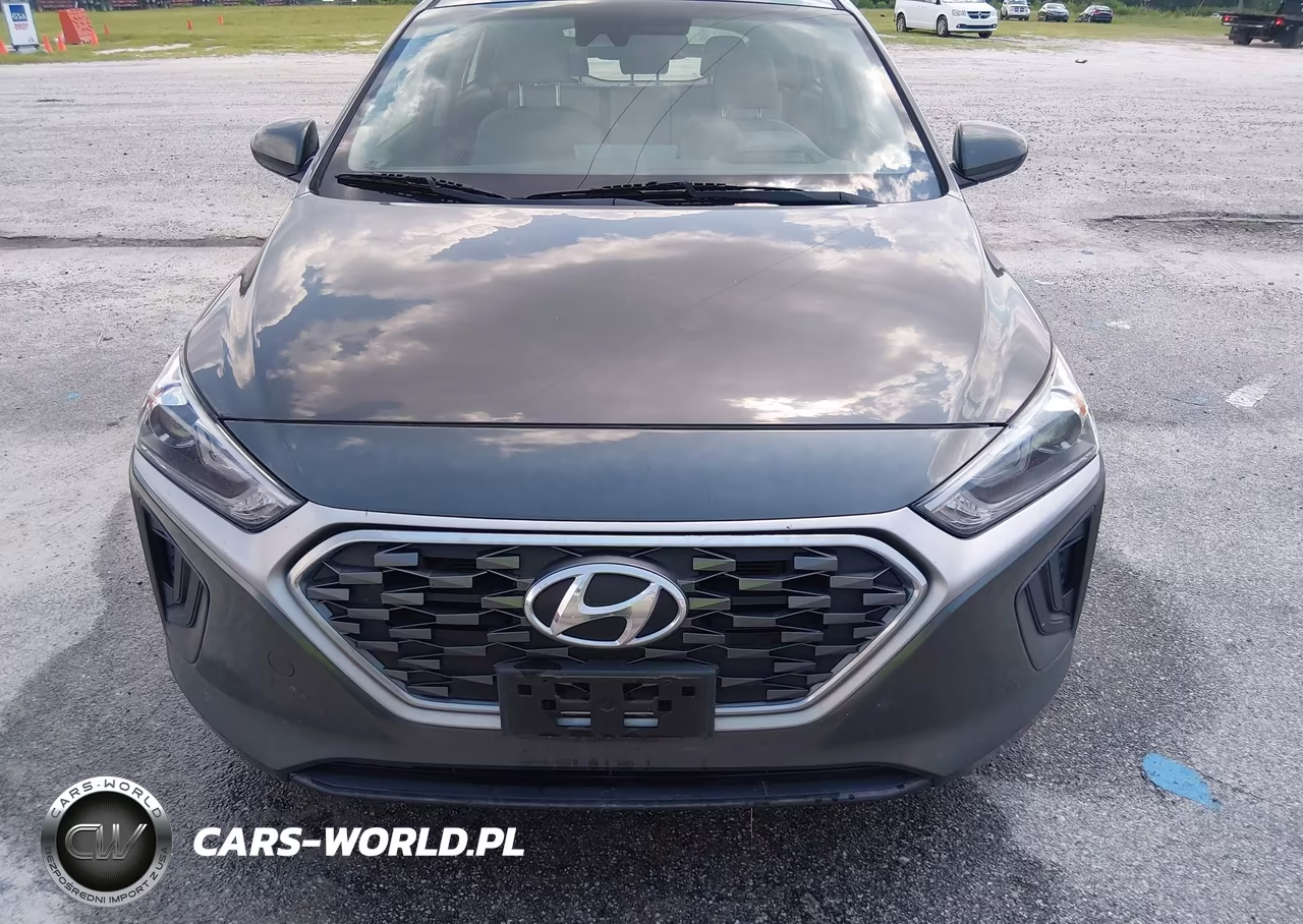 2021 Hyundai Ioniq Hybrid Blue VIN:KMHC65LC8MU247372 - 15