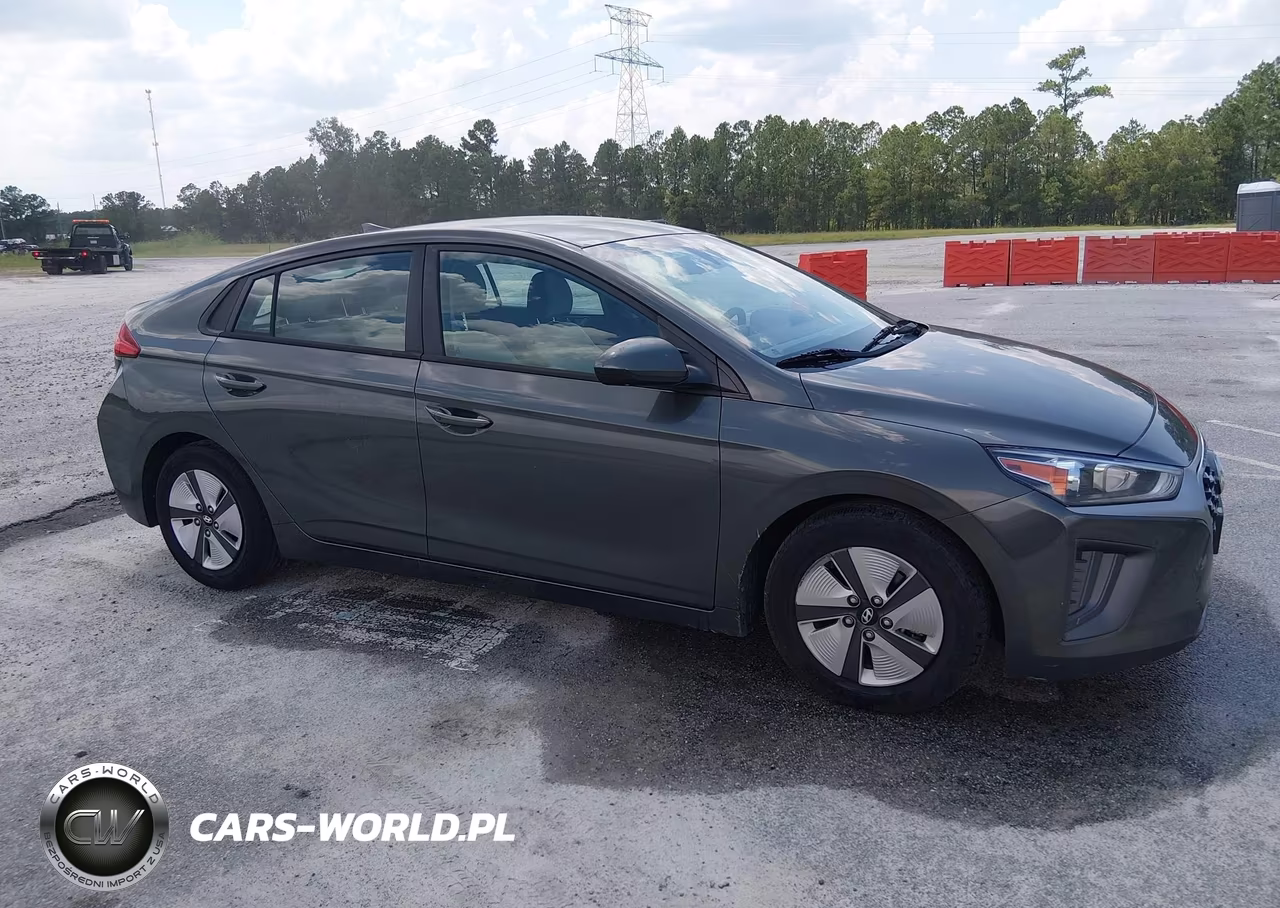 2021 Hyundai Ioniq Hybrid Blue VIN:KMHC65LC8MU247372 - 16