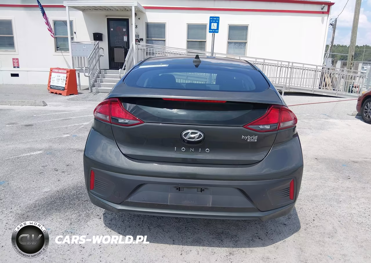 2021 Hyundai Ioniq Hybrid Blue VIN:KMHC65LC8MU247372 - 19