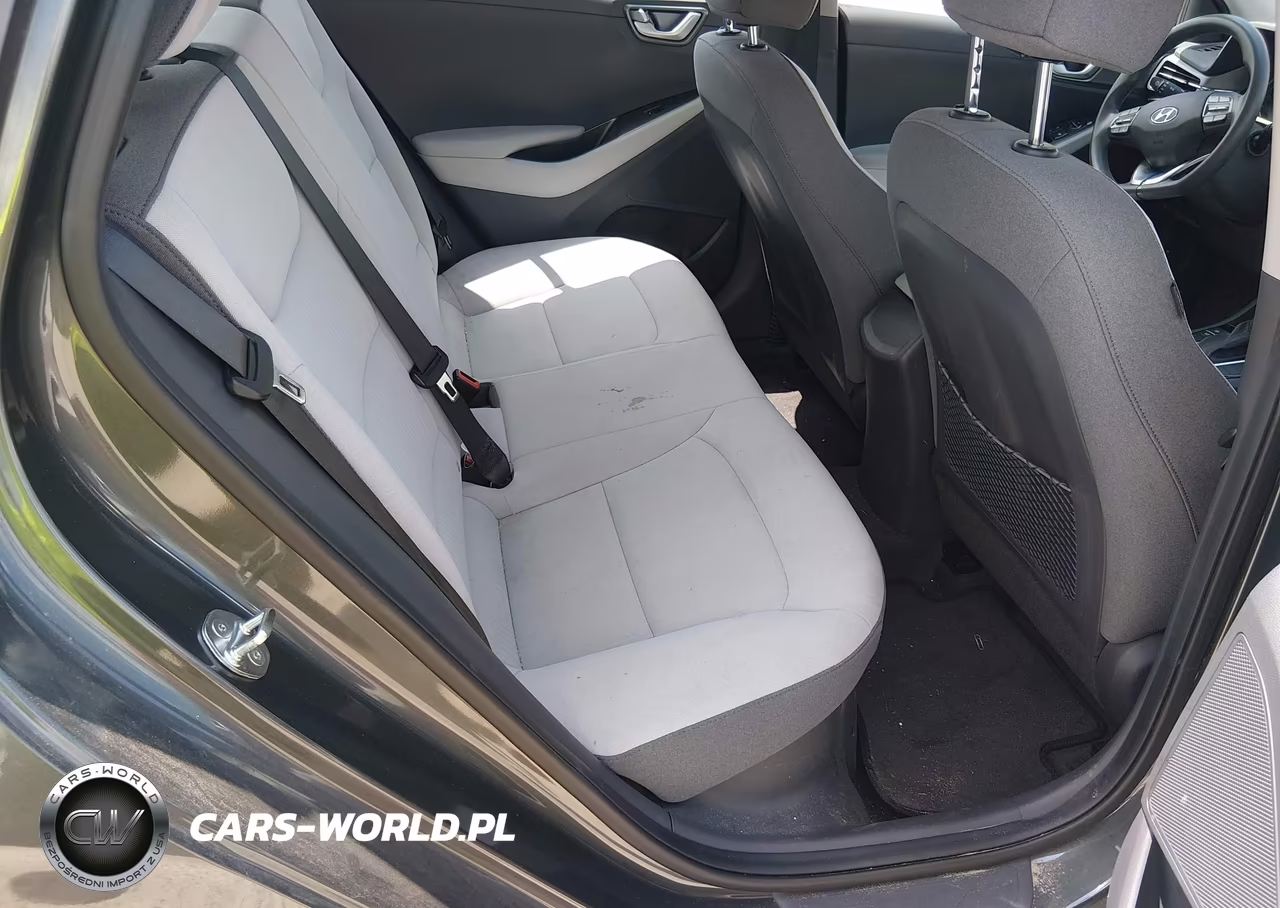 2021 Hyundai Ioniq Hybrid Blue VIN:KMHC65LC8MU247372 - 8