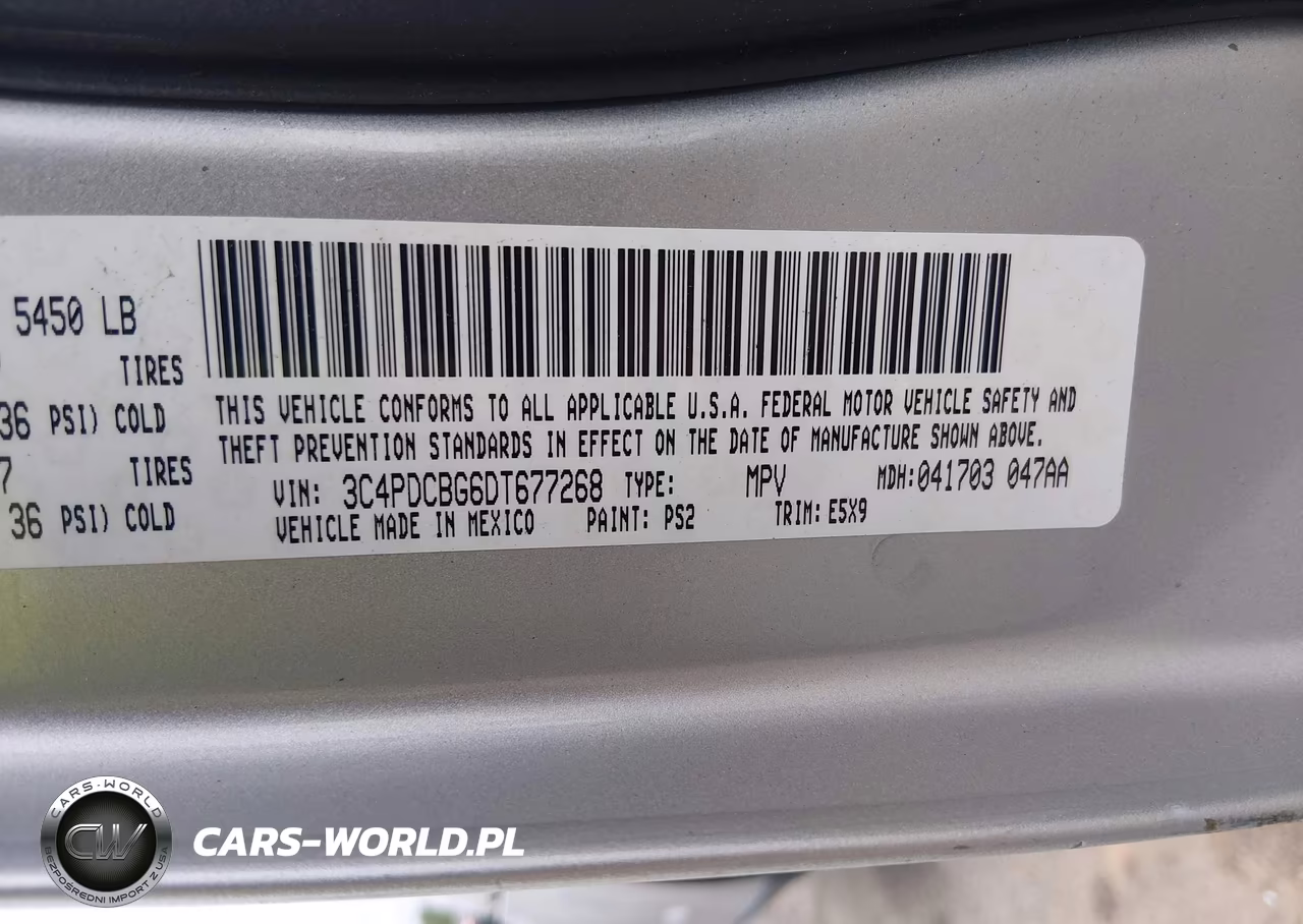 2013 Dodge Journey Sxt VIN:3C4PDCBG6DT677268 - 9